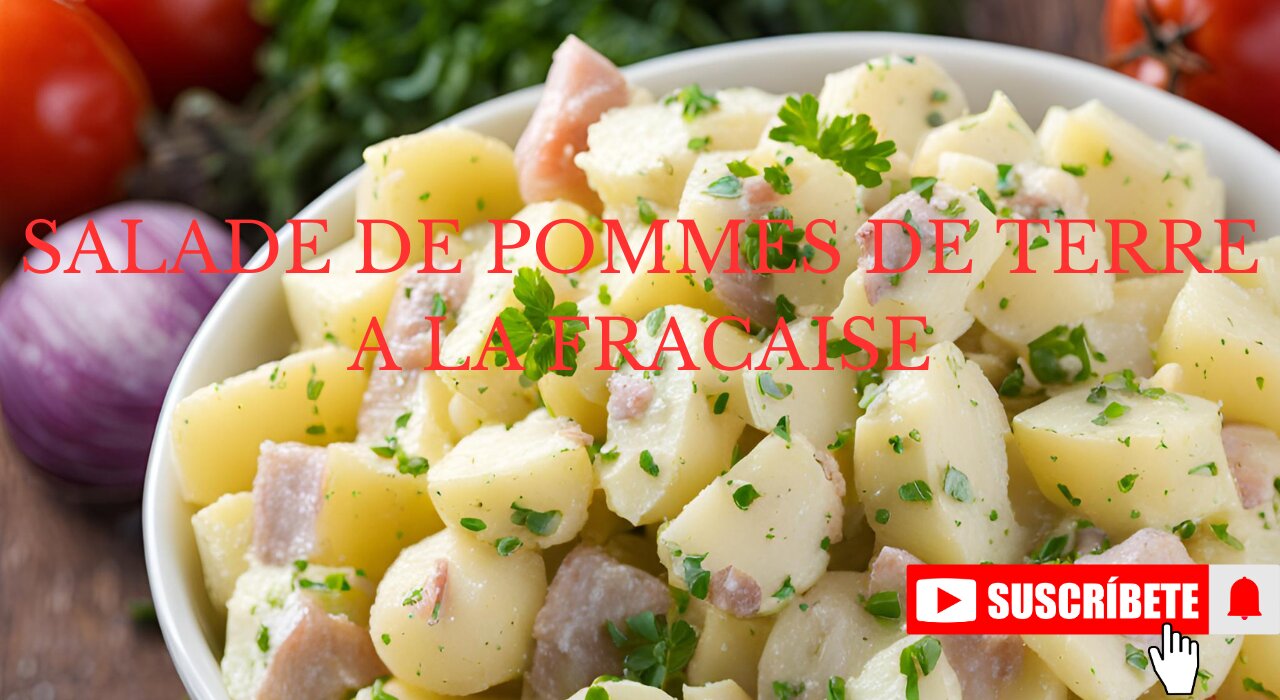 SALADE DE POMMES DE TERRE A LA FRANCHISE