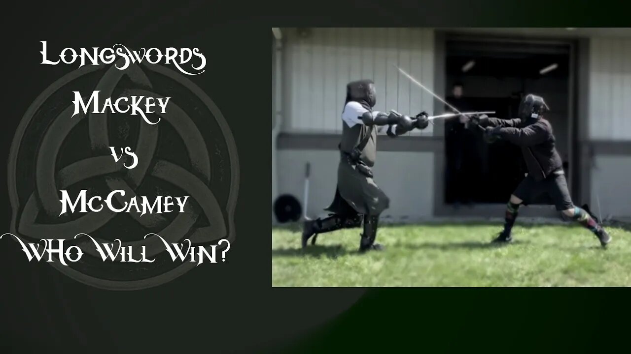 Episode 12 - McCamey vs Mackey HEMA Longsword Sparring.