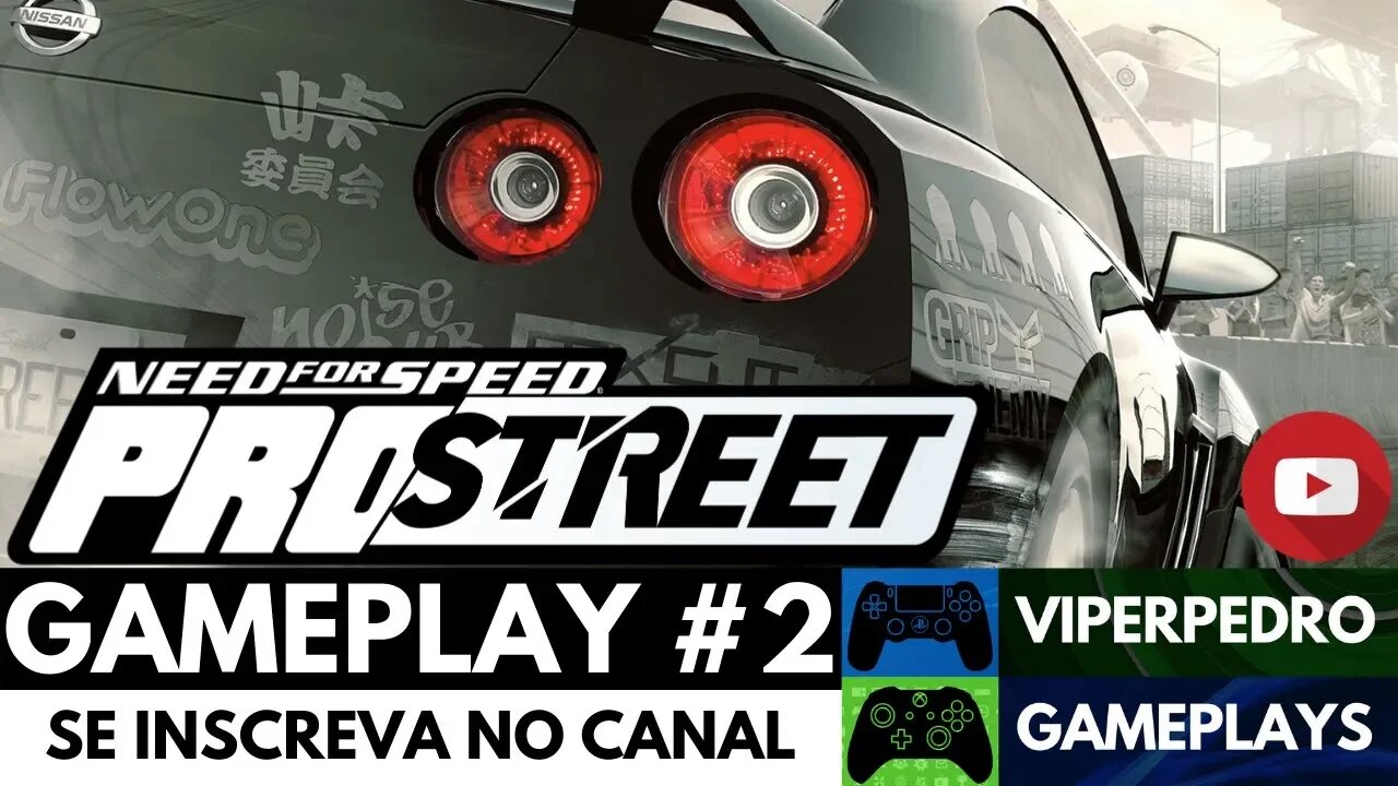 [LIVE] A PRIMEIRA GAMEPLAY DE 2020! | Need For Speed: ProStreet | Gameplay #2