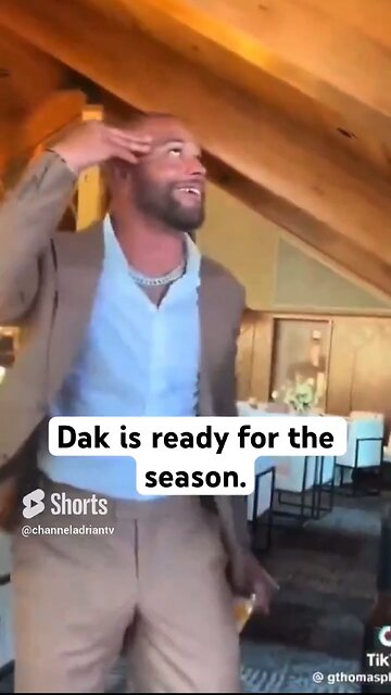 Dak is ready for the season. #shorts #dallascowboys #dakprescott #sportsnews #footballshorts #nfl