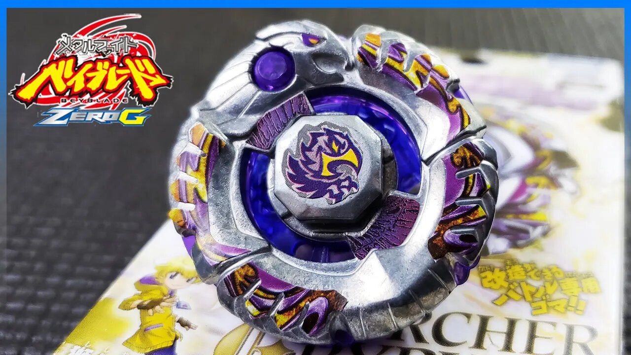 Abrindo e analisando BBG-12 ARCHER GRYPH C145S - Metal Fight Beyblade Zero G