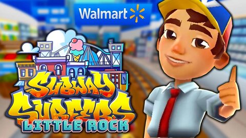 Subway Surfers Little Rock em parceria com Walmart