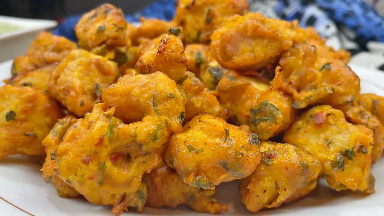 How To Make Chicken Pakora Recipe • Chicken Bites Recipe • Chicken Fry Recipe •Chicken Pakoda Recipe