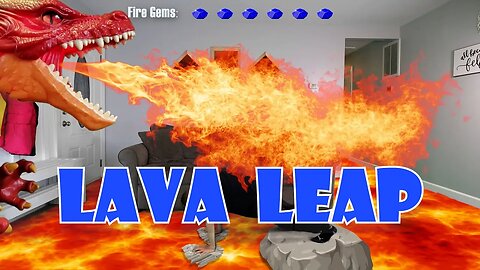 Lava Leap (Floor Is Lava Activity For Kids)