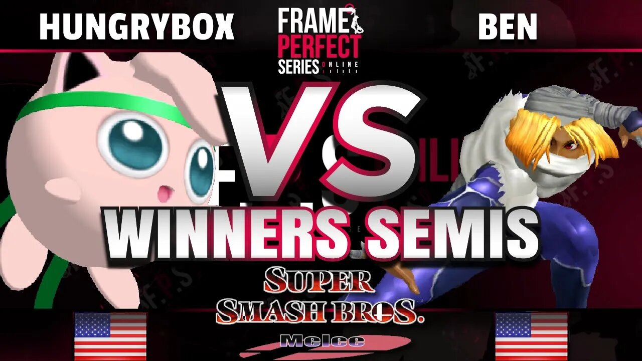 FPS5 Online - Liquid | Hungrybox (Jigglypuff) vs. IMP | Ben (Sheik) - Melee Winners Semifinal