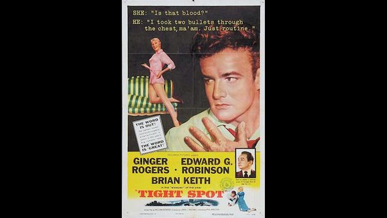 Tight Spot 1955 with Ginger Rogers, Edward G Robinson & Brian Keith