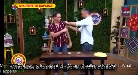 Mexican TV Show Try To Debunk The Magnet Challenge But Watch What Happens