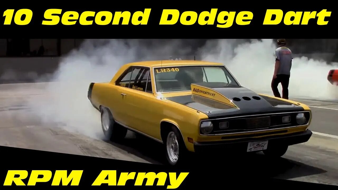 10 Second Dodge Dart Drag Racing