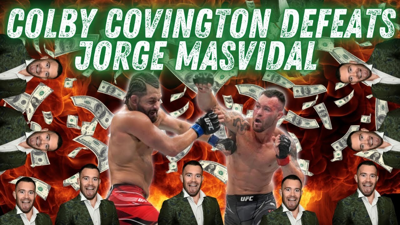 COLBY COVINGTON DOMINATES JORGE MASVIDAL AT UFC 272 | Will Covington fight Poirier next from ATT?!?