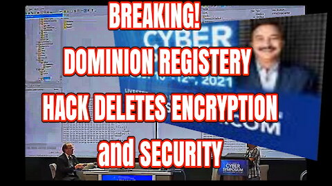 CyberSleuths BREAK DOMINION REGISTERY HACK THAT DELETES ALL ENCRYPTION AND SECURITY