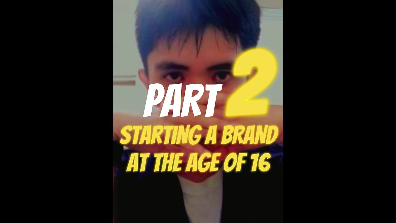 Part 2 | Starting a Brand at the age of 16 | Tatio