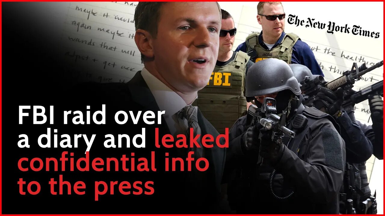 FBI raid over a diary and leaked obtained confidential info to the press