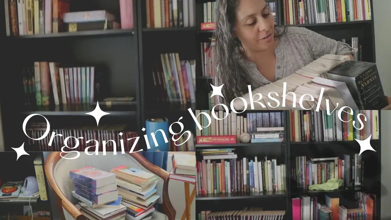 Organizing the bookshelves