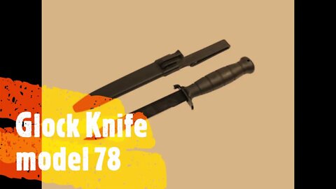 Glock field knife