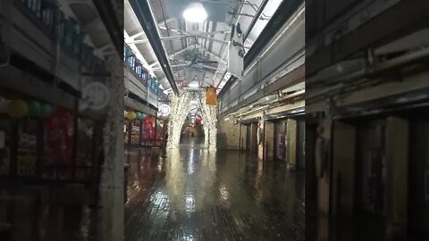 Chelsea Market in New York City. August 2021 at 8 AM.