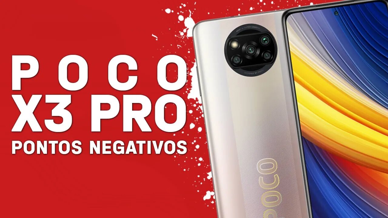 Poco X3 PRO - Pontos Negativos que você PRECISA SABER!