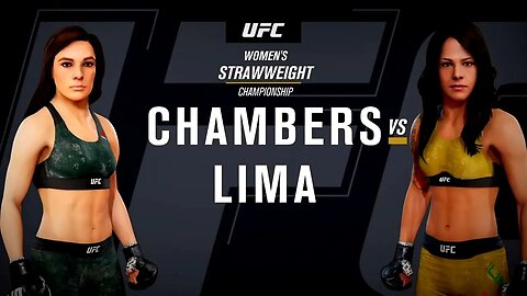 EA Sports UFC 3 Gameplay Juliana Lima vs Alex Chambers