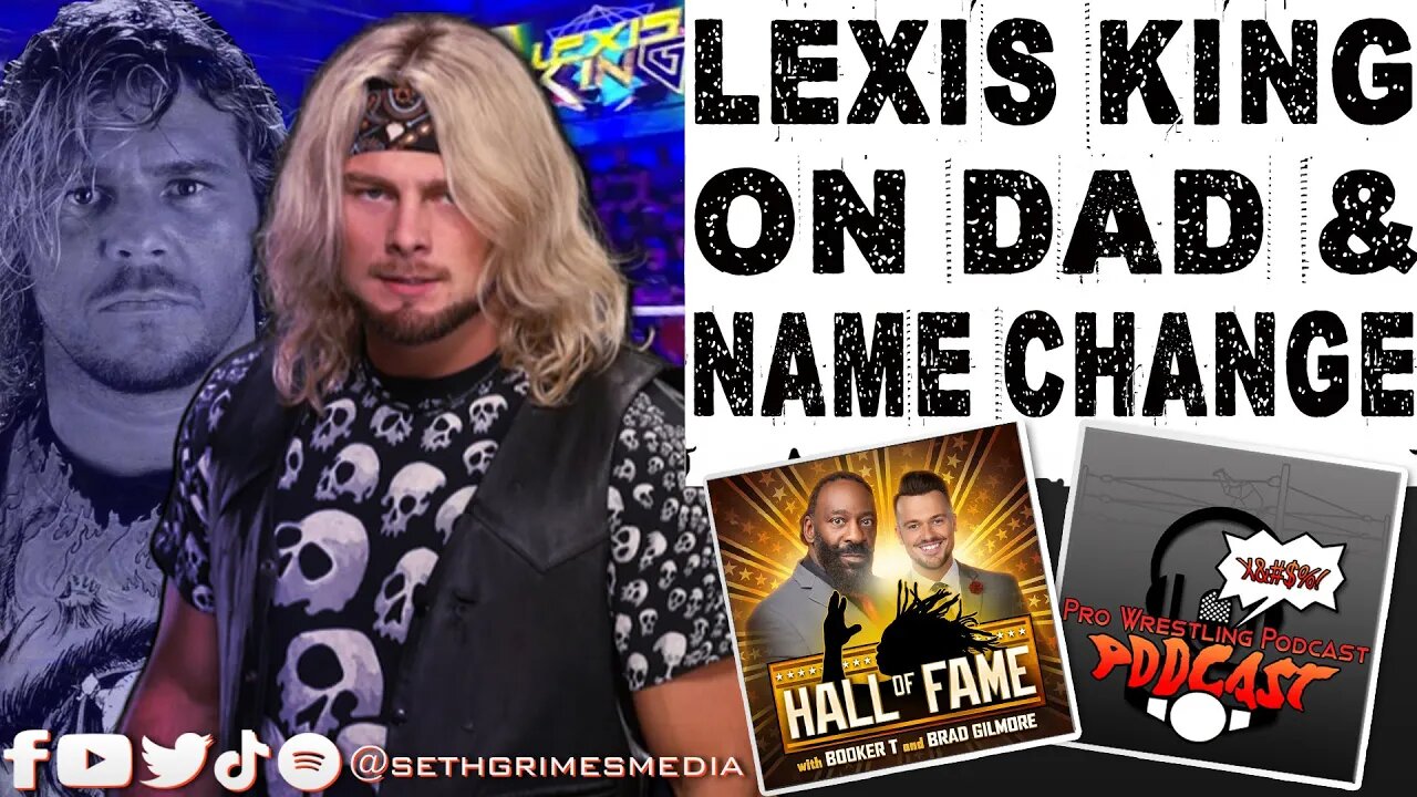 Lexis King fka Brian Pillman Jr on his Dad Brian Pillman | Pro Wrestling Podcast Podcast #wwenxt