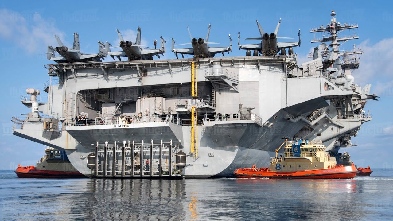 The Crazy Life Inside World’s Largest $13 Billion Aircraft Carrier in Middle of the Ocean