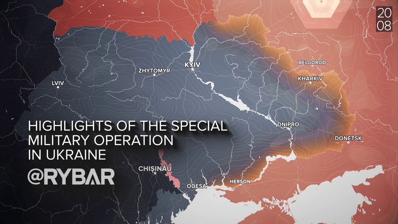 Highlights of Russian Military Operation in Ukraine on August 19-20