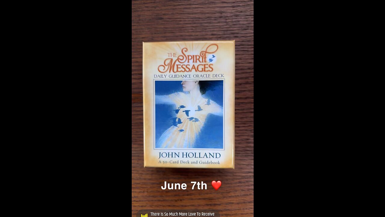 6/7/23 card: receive love