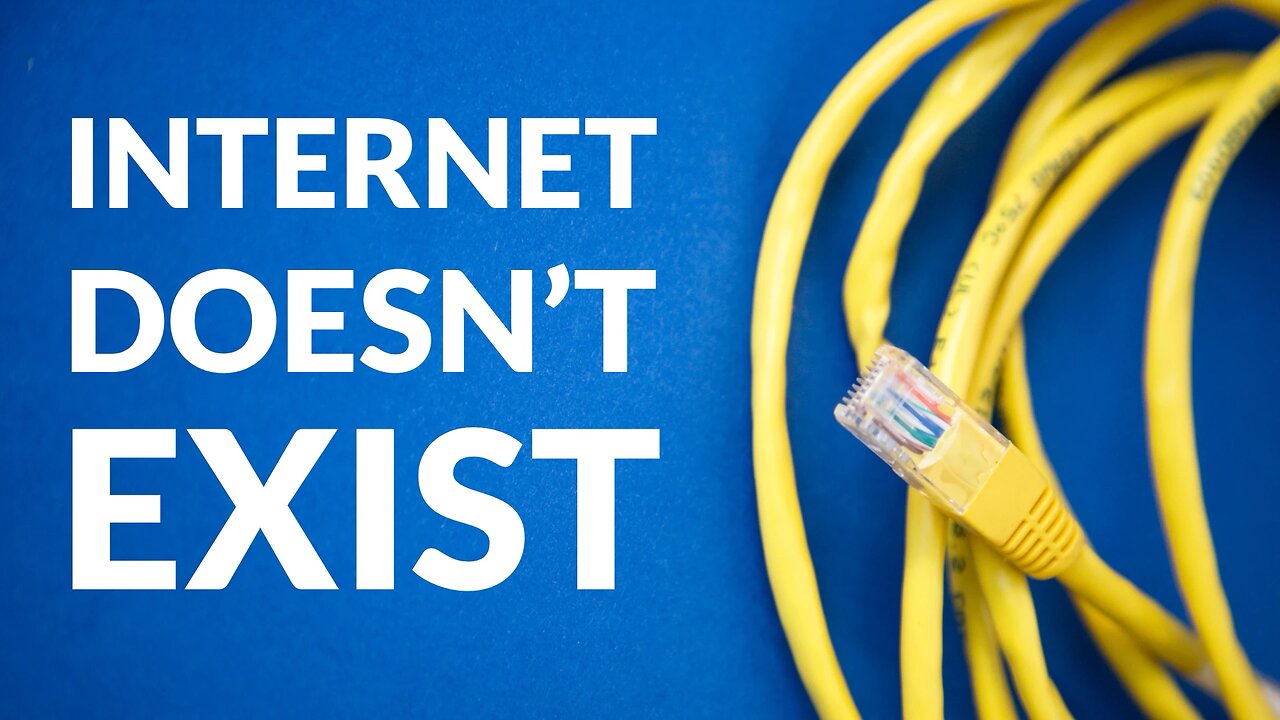 The Internet Doesn't Exist: No Submarine Underwater Internet Cables