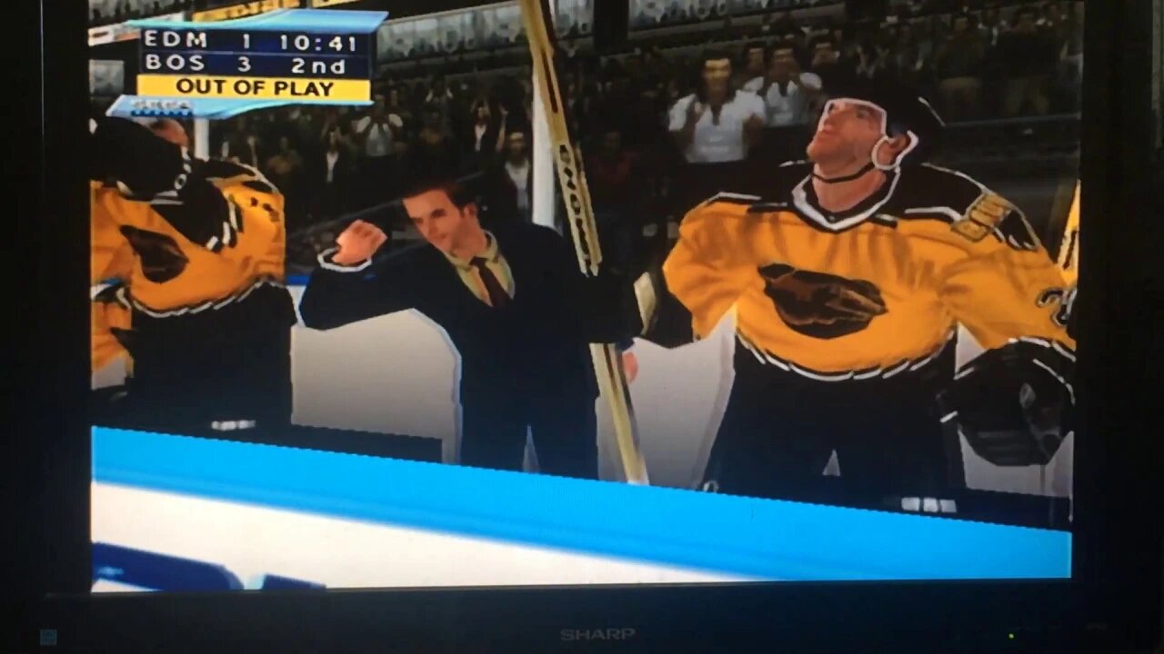 NHL 2K2 Oilers @ Bruins