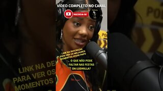 AS FAMOSAS FESTINHAS DA LUDMILLA #shorts #ludmilla #podpah