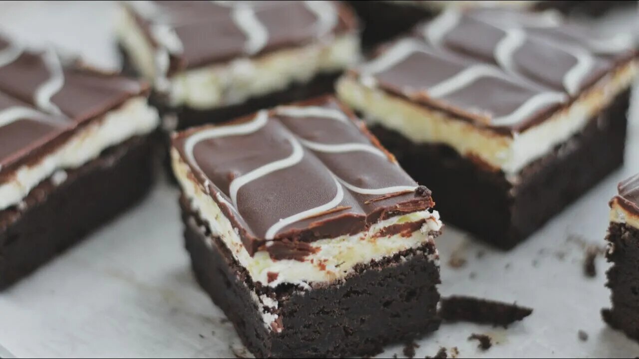 Fancy Schmancy Gluten Free Tuxedo Brownies