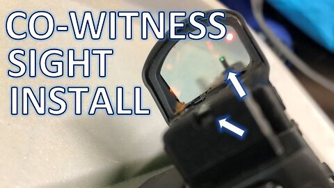 Backup Sights Install (EASY! ish...) P320