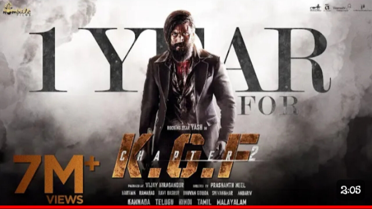 KGF Chapter 3 Movie Official Trailer | Movie World HD