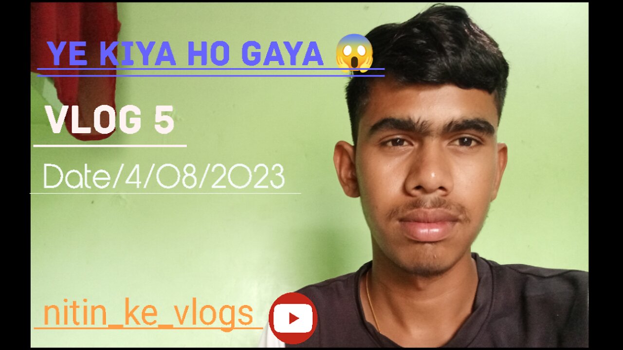 My first vlog