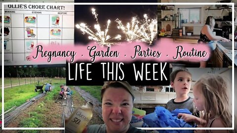 Week In The Life/Pregnancy Updates/Glucose Test/Chore Charts/Gardening