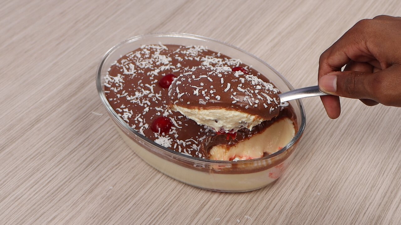 Receta de postre super cremoso y sencillo