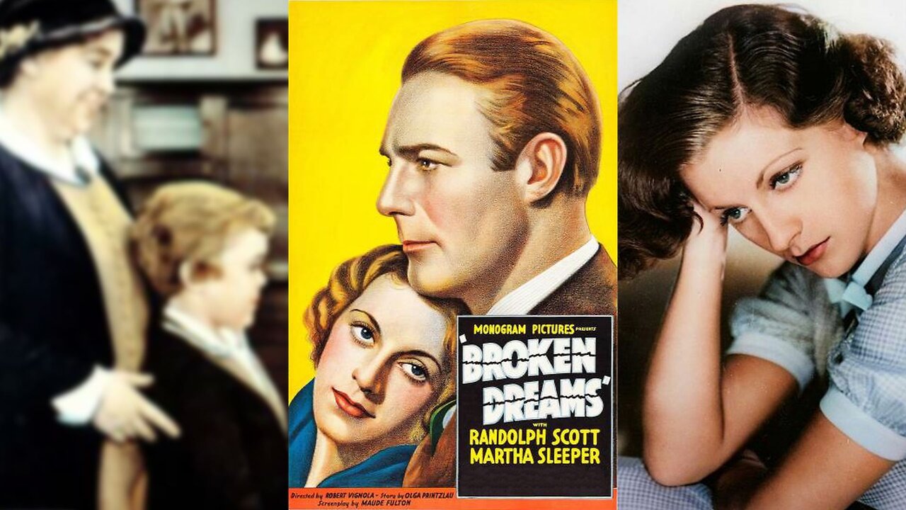 BROKEN DREAMS (1933) Randolph Scott, Martha Sleeper & Beryl Mercer | Drama | B&W