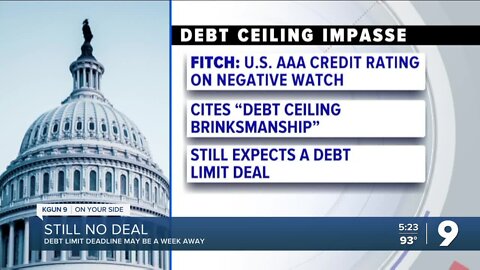 Debt ceiling deadline nears