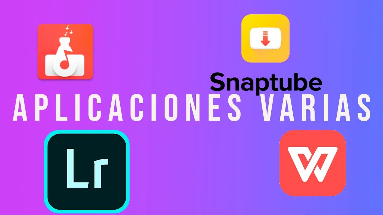 Aplicaciones varias utiles en Android.