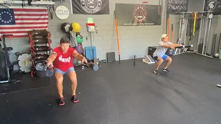 Flow Friday: (2 Clubbell Swing Squats)