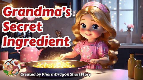 Grandma's Secret Ingredient | A Heartwarming Inspirational Story About Love and Cooking for Kids