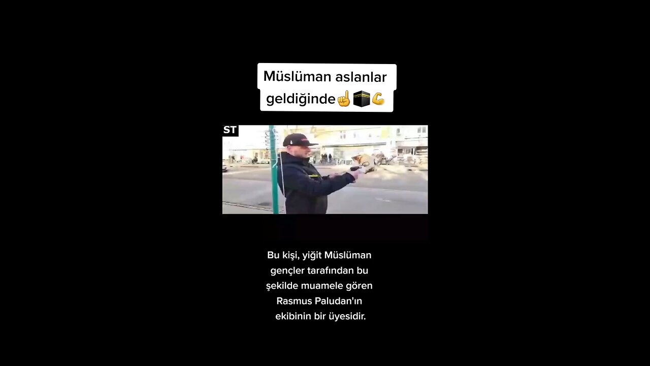 Sweden man burn the Koran ￼