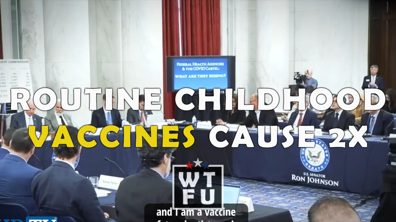 🚨STUDY: Children receiving routine childhood vaccines have at least 2x rate of