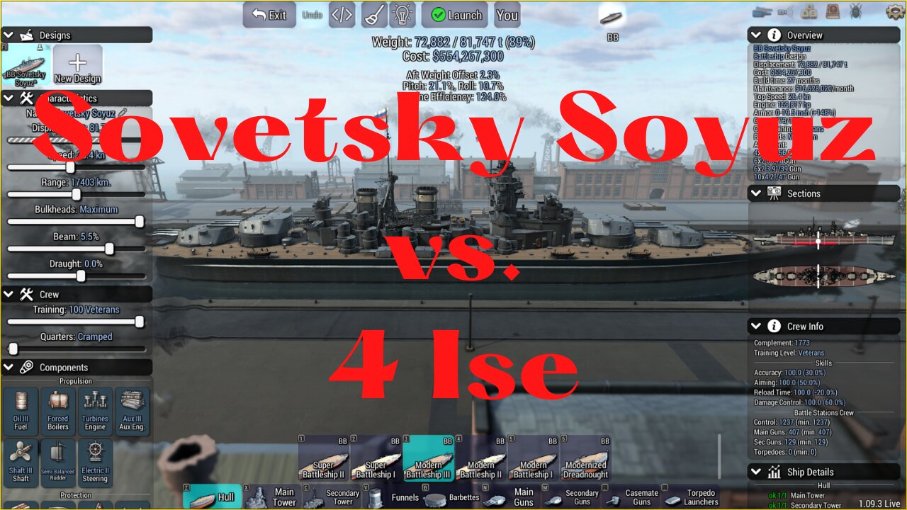 Sovetsky Soyuz vs. Ise