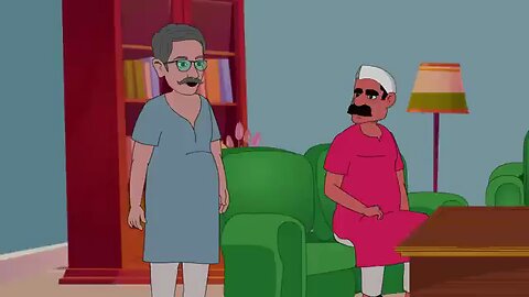 saa bhu me hangama . cartoon . moral stories