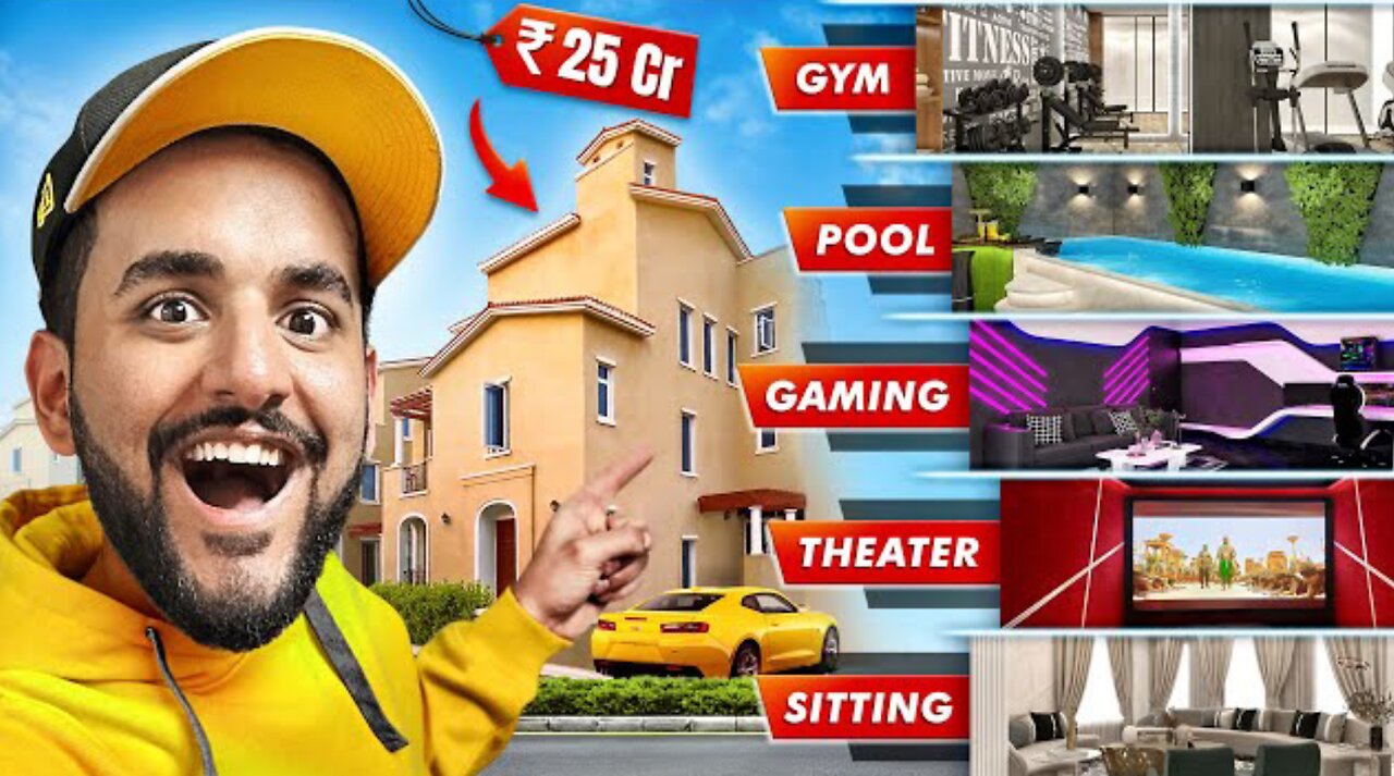 our NEW 25 CRORE FULL HOUSE TOUR || Secret Revealed ||