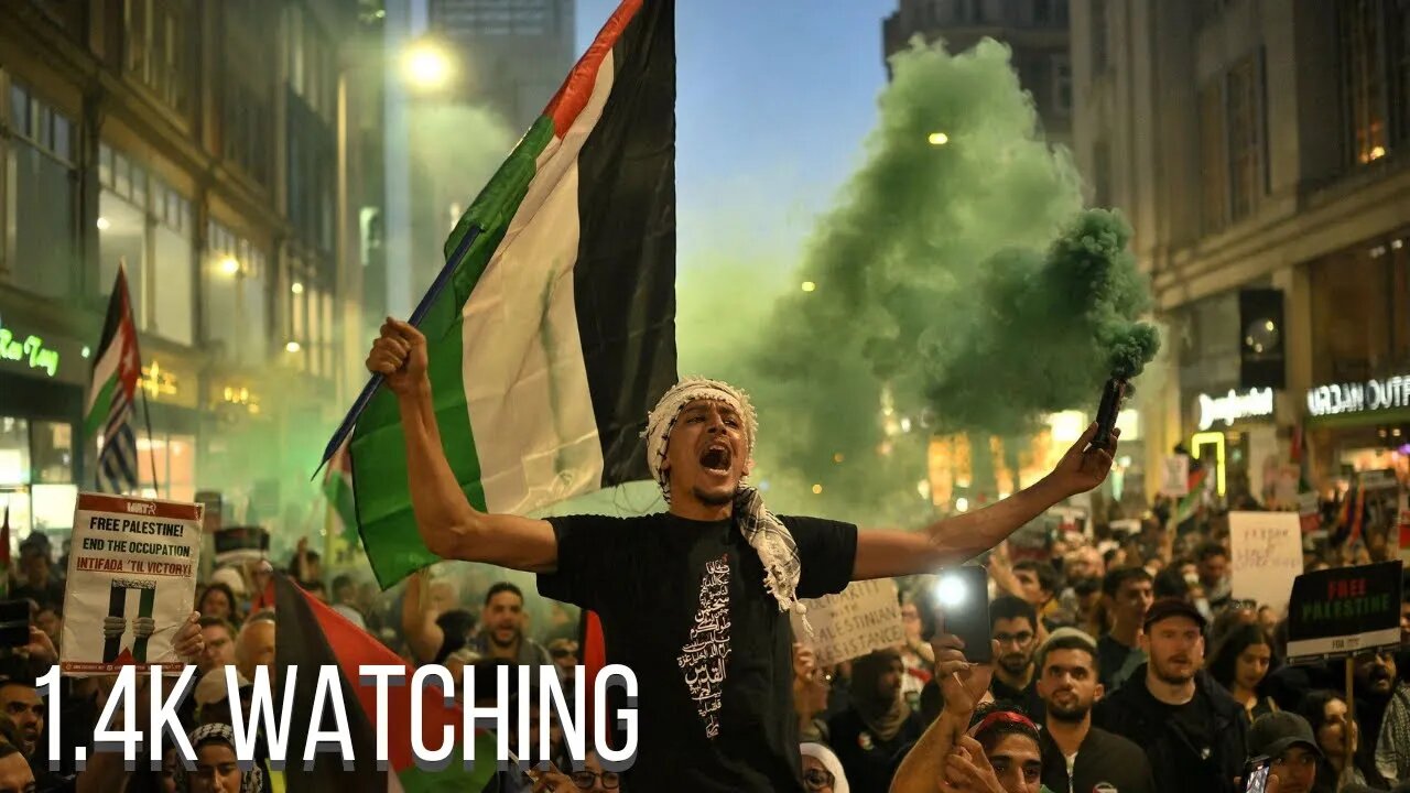 🔴 Israel Palestine MASSIVE PROTEST LIVE 🔴