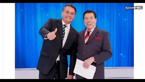 BOLSONARO APROVA NOVO CANAL DO SBT DE SILVIO SANTOS EM TV ABERTA