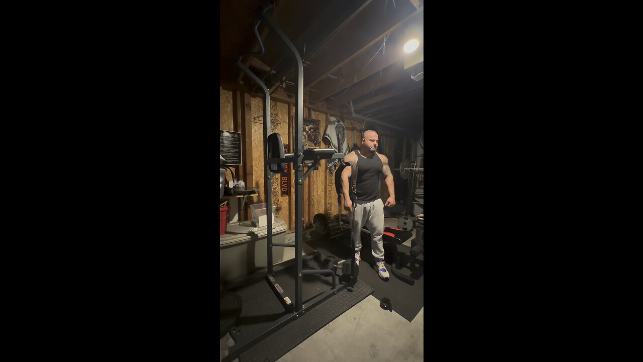 Pull ups and skull crushers