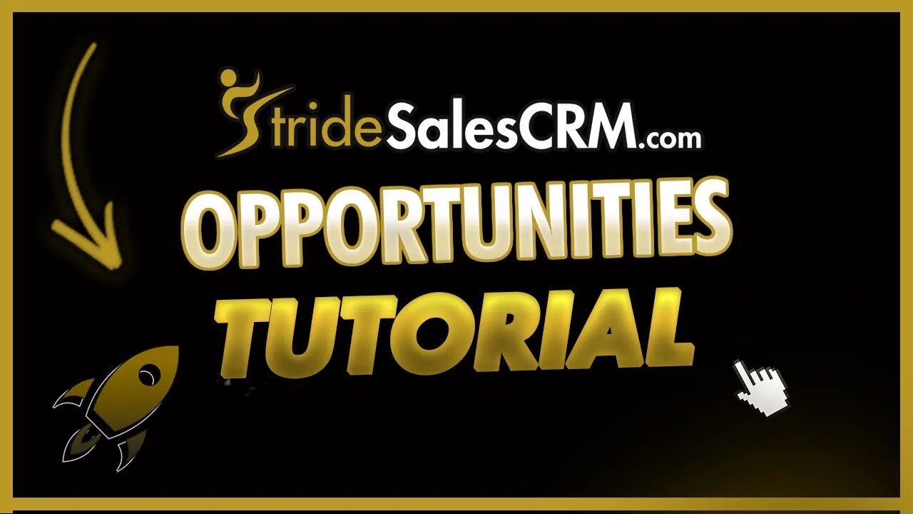 Opportunities Overview | StrideSalesCRM.com