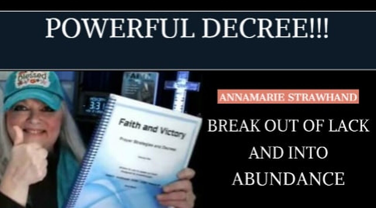 Powerful Decree: Break Out of Lack and Into Abundance - Financial Breakthrough Prayers