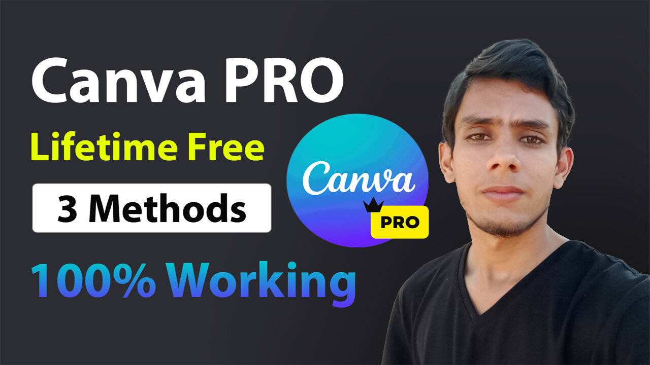 Get Canva Pro Free Lifetime 2023 | 3 Methods To Use Canva Pro Free In Urdu/Hindi